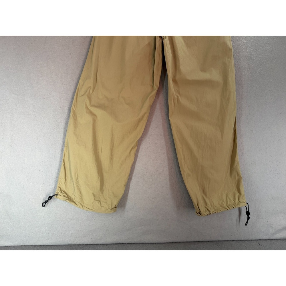 H&M Pants Womens XS Tan Parachute Streetwear Y2K Baggy Gorpcore Cargo Utility - Picture 5 of 13